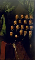 Miembros de una cofradía